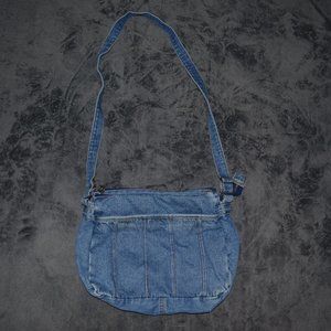 denim purse